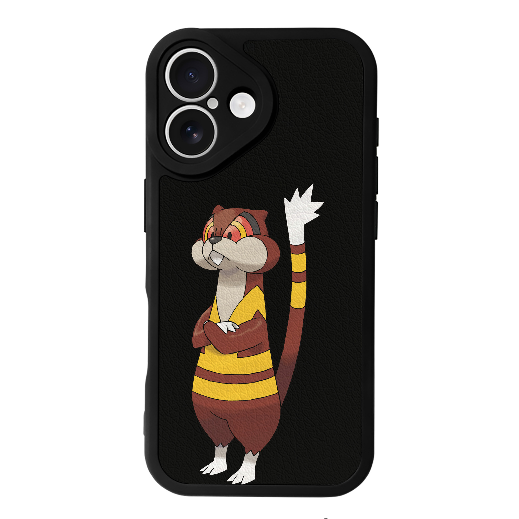 （画像用） ポケットモンスター Pokémon 【iPhone 16シリーズ対応】シリコンスマホケース（レザー調） 材質：シリコン